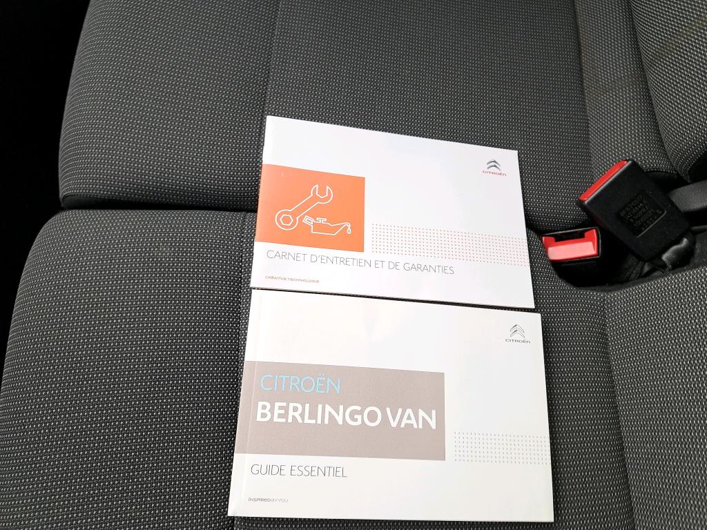 Citroen BERLINGO VAN M 650 BLUEHDI 100 S&S DRIVER 2019