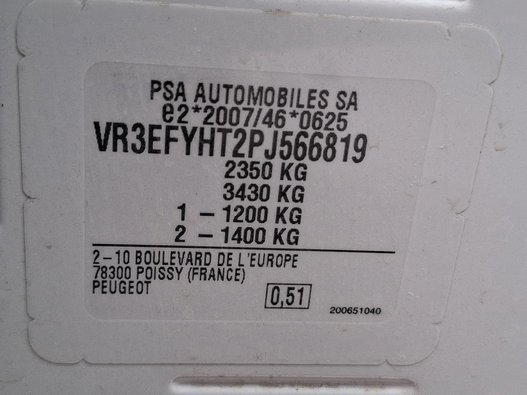 Peugeot PARTNER CA XL BLUEHDI 100 S&S BVM6 2023