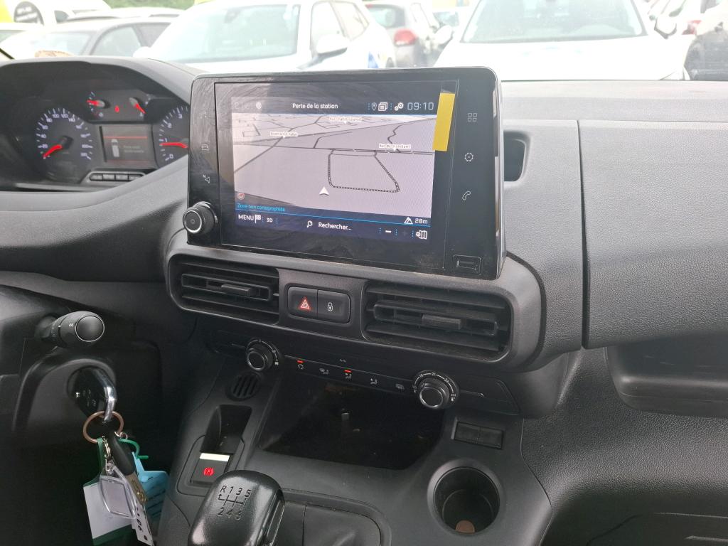 Peugeot PARTNER FOURGON STANDARD 650 KG BLUEHDI 100 S&S BVM6 ASPHALT 2022