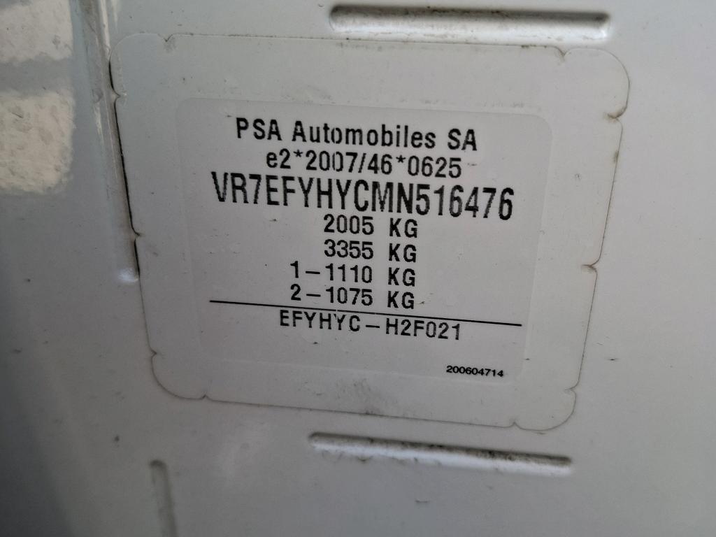 Citroen BERLINGO VAN M 650 BLUEHDI 100 S&S BVM5 CLUB 2021