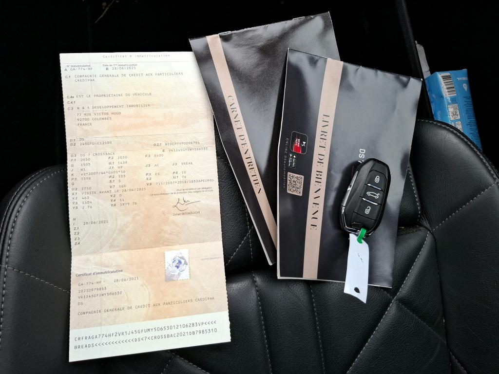 DS DS7 Crossback PureTech 180 EAT8 Grand Chic 2021