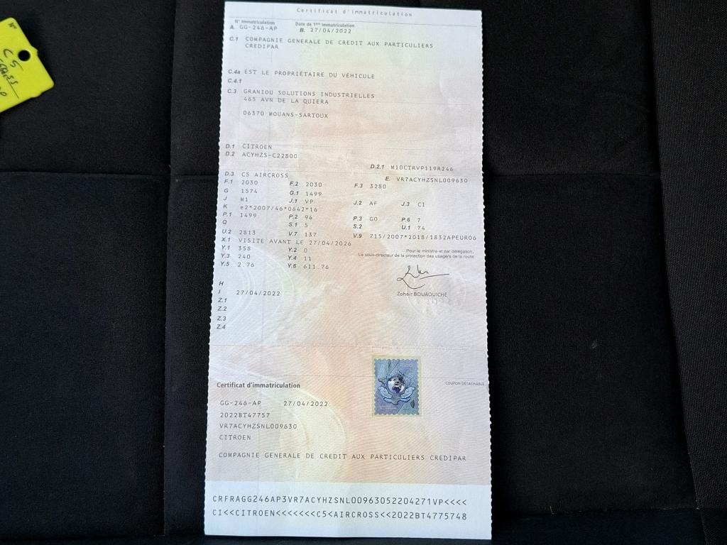 Citroen C5 Aircross BlueHDi 130 S&S EAT8 Shine 2022