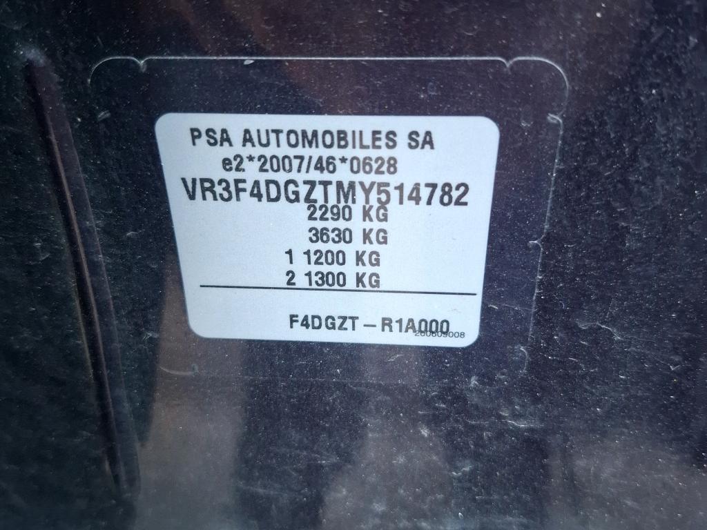 Peugeot 508 SW Hybrid 225 e-EAT8 GT 2021