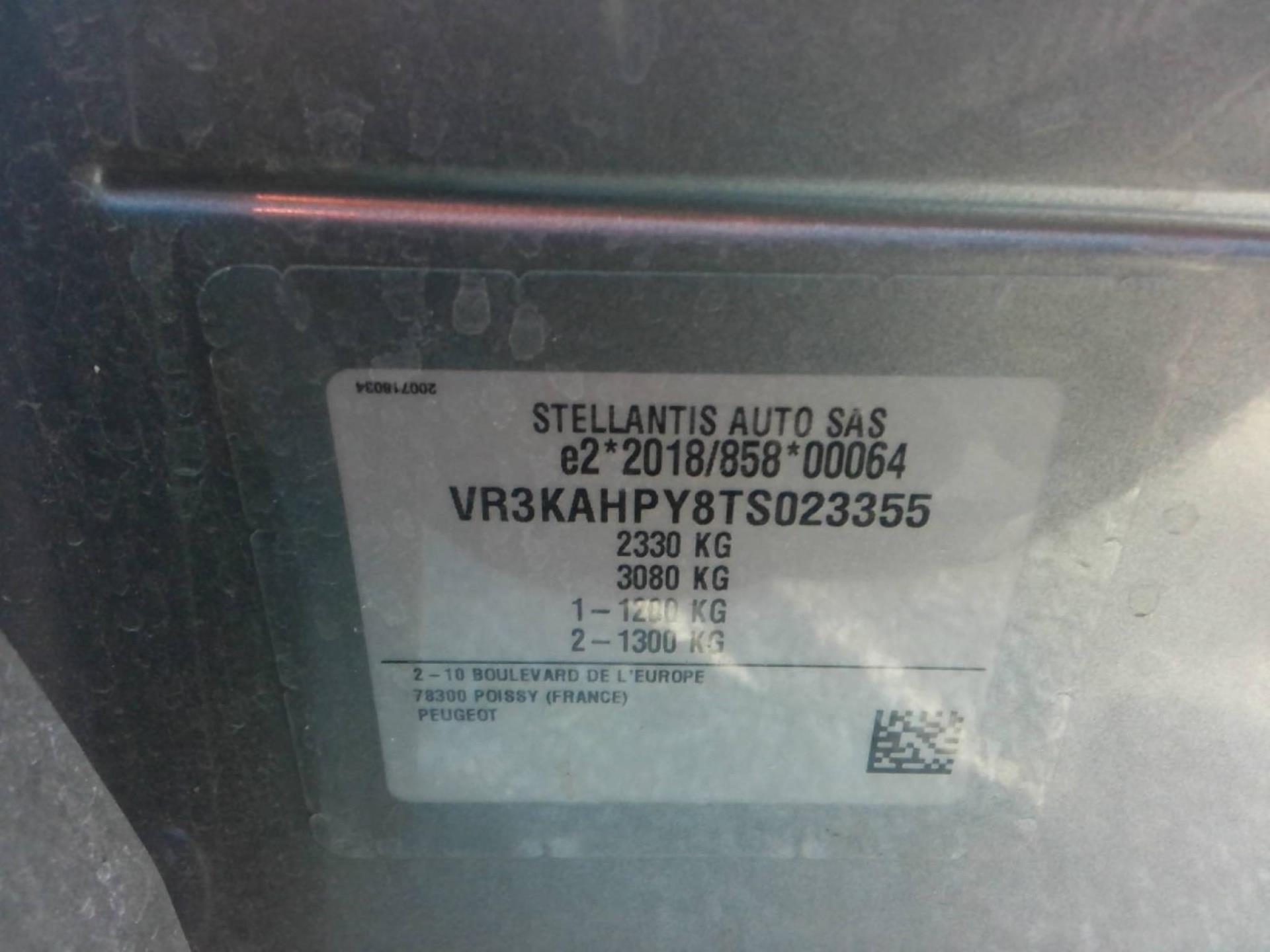 Peugeot 5008 Hybrid 145 ch e-DCS6 GT 2026