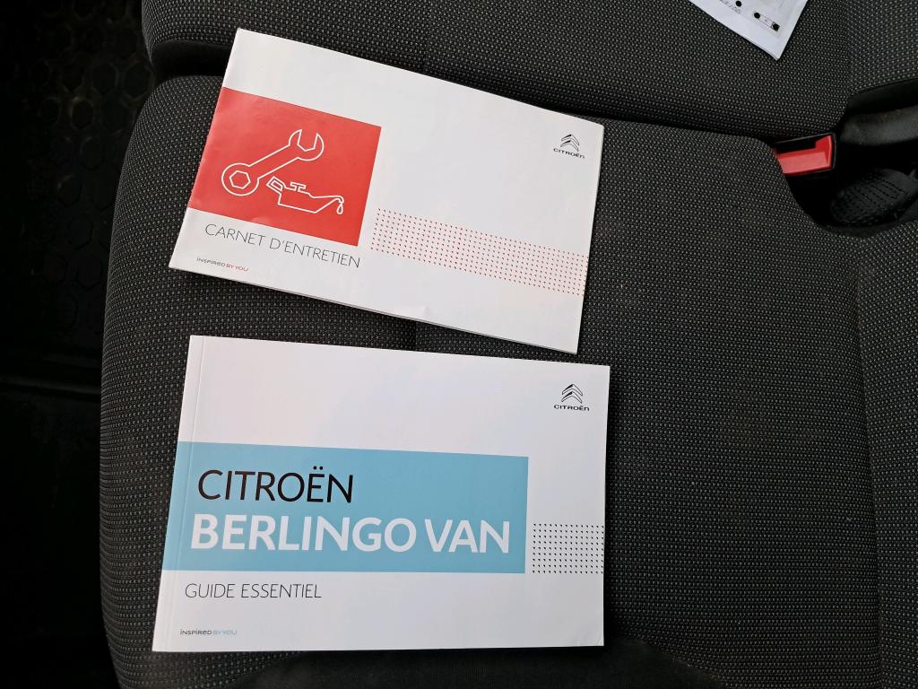 Citroen BERLINGO VAN M 650 BLUEHDI 100 S&S BVM5 CLUB 2020