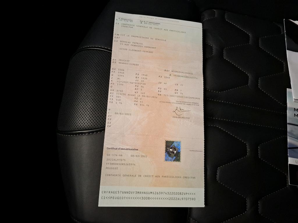 Peugeot 3008 Puretech 130ch S&S EAT8 GT 2022