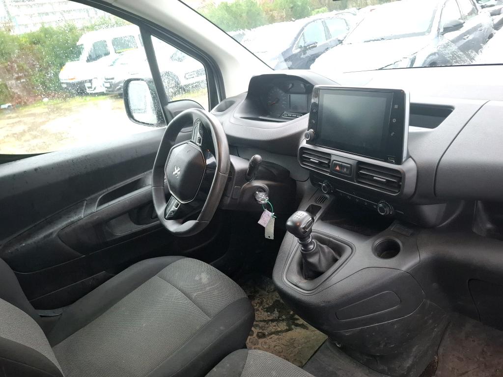 Peugeot PARTNER FOURGON STANDARD 650 KG BLUEHDI 100 S&S BVM6 ASPHALT 2022