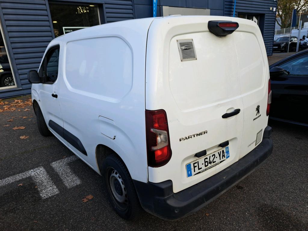 Peugeot PARTNER FOURGON STANDARD 650 KG BLUEHDI 100 S&S BVM5 ASPHALT 2019
