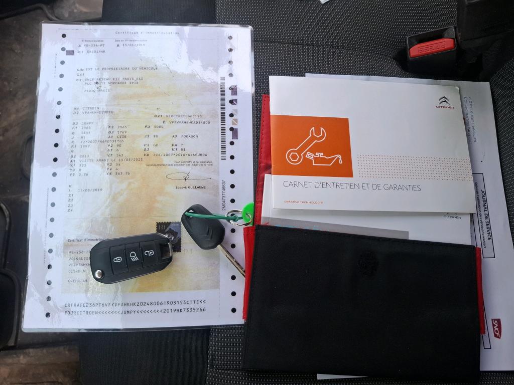 Citroen JUMPY CAB APPROFONDIE XL BLUEHDI 120 S&S BVM6 CLUB 2019