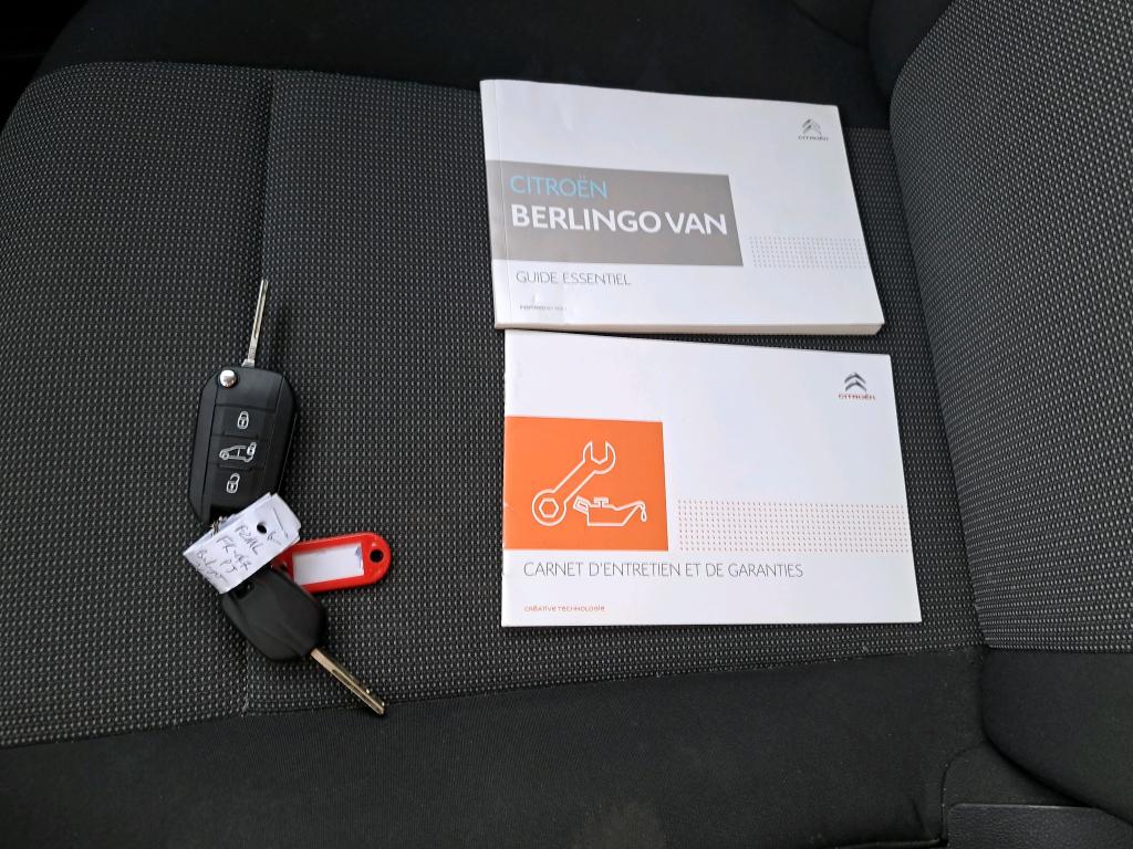 Citroen BERLINGO VAN M 650 BLUEHDI 100 S&S CLUB 2019