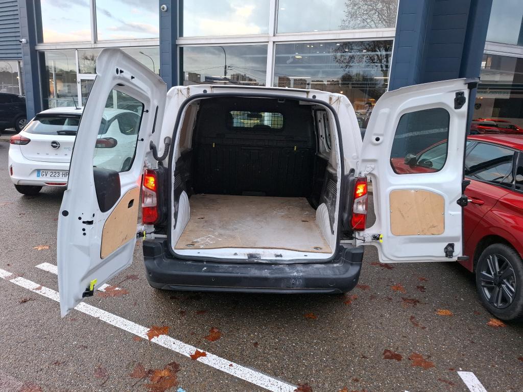 Peugeot PARTNER FOURGON STANDARD 650 KG BLUEHDI 75 BVM5 PREMIUM 2019