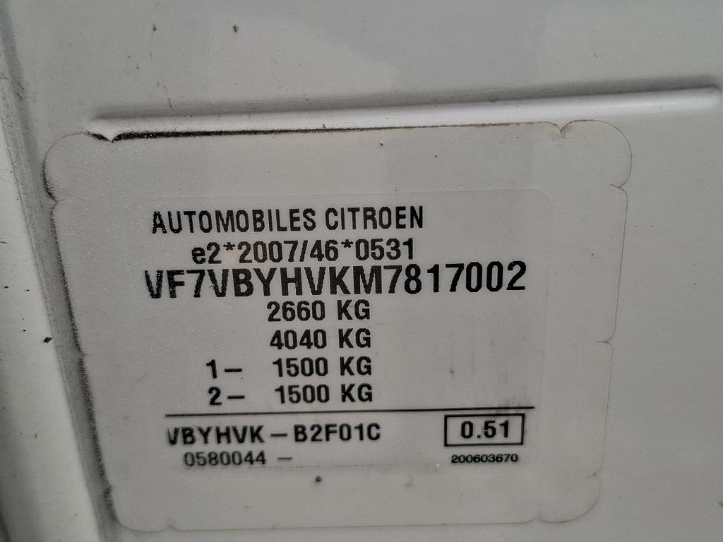 Citroen JUMPY FGN M BLUEHDI 120 S&S BVM6 DRIVER 300 NM 2021