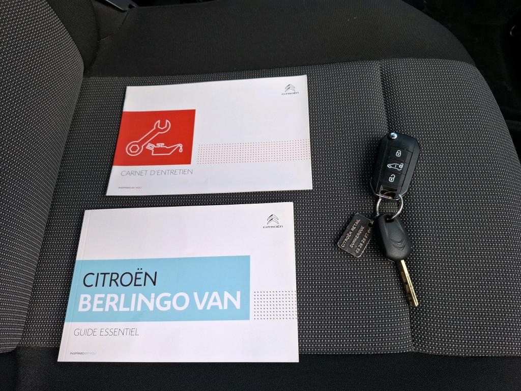Citroen BERLINGO VAN M 650 BLUEHDI 100 S&S BVM5 CLUB 2019