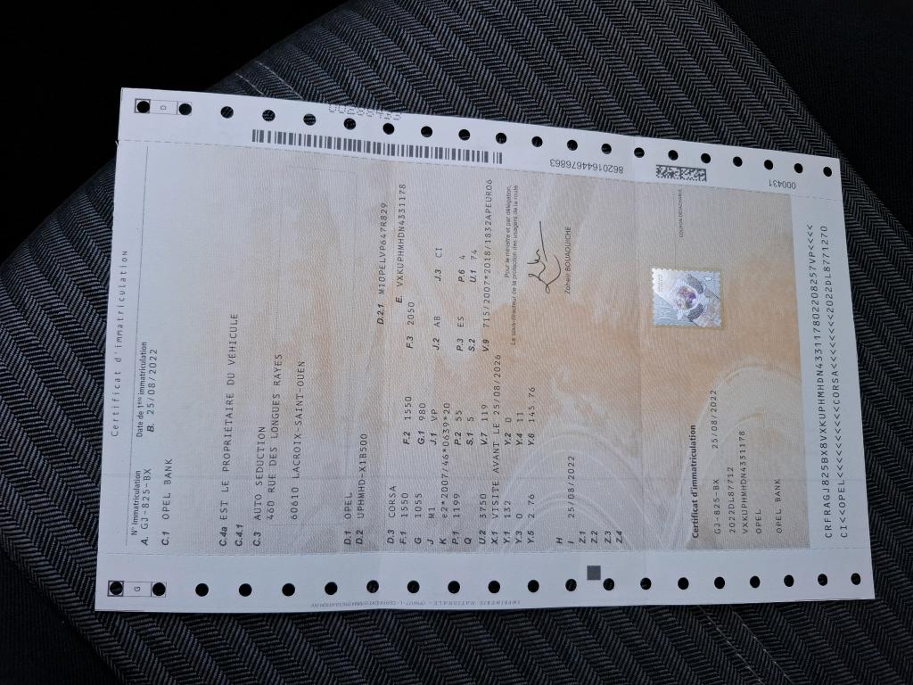 Opel Corsa 1.2 75 ch BVM5 Elegance Business 2022