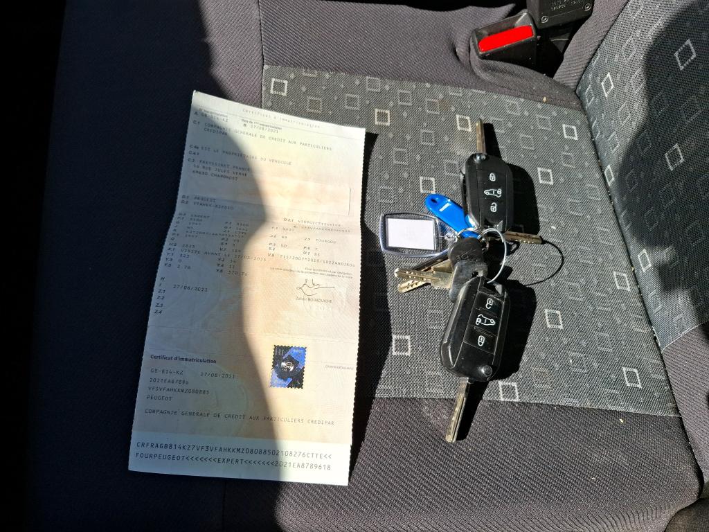 Peugeot EXPERT FGN TOLE STANDARD 2.0 BLUEHDI 120 S&S BVM6 ASPHALT 2021