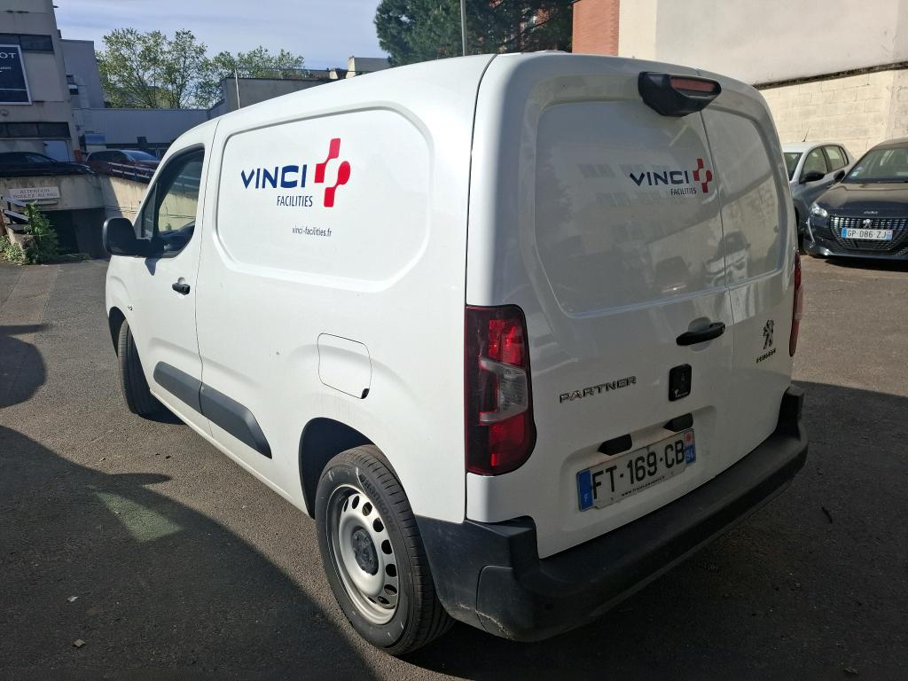 Peugeot PARTNER FOURGON STANDARD 650 KG BLUEHDI 130 S&S EAT8 ASPHALT 2020