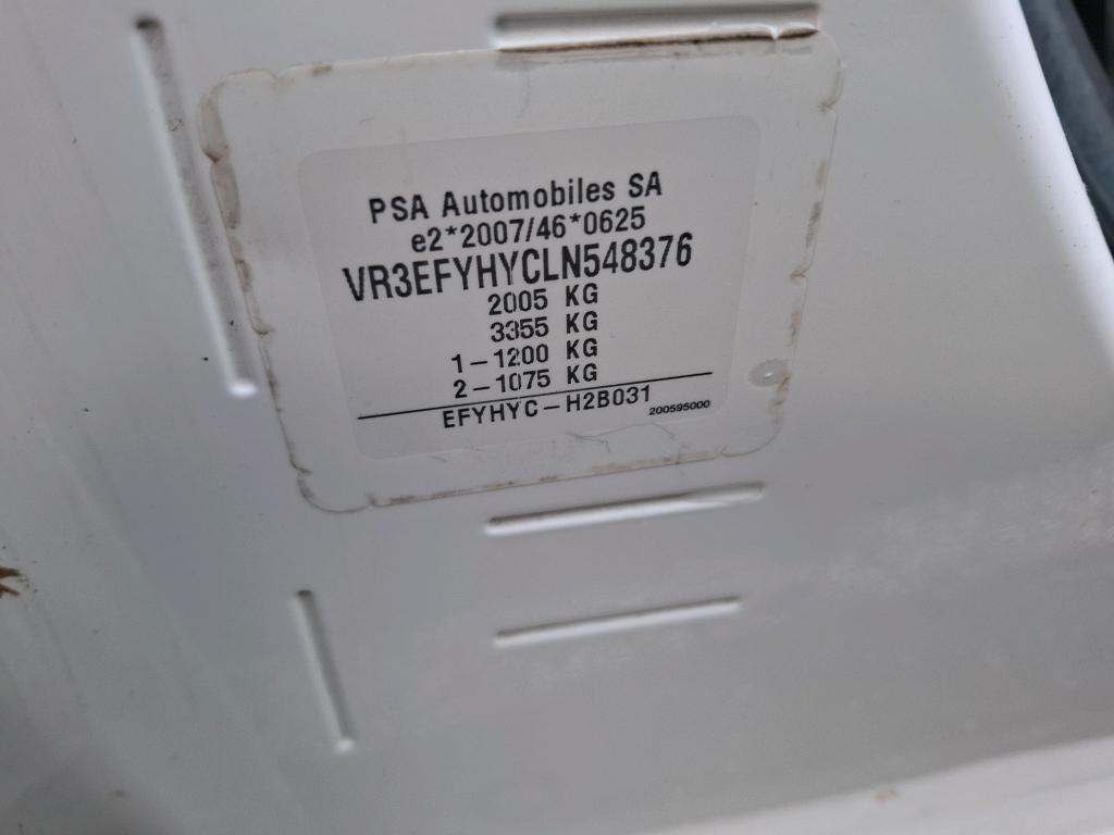 Peugeot PARTNER FOURGON STANDARD 650 KG BLUEHDI 100 S&S BVM5 PREMIUM 2020