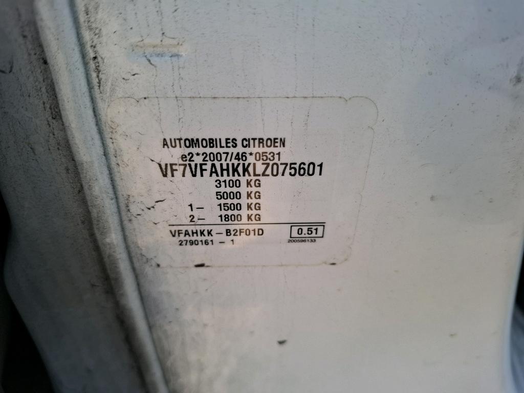 Citroen JUMPY FGN M BLUEHDI 120 S&S BVM6 CLUB 340 NM 2020
