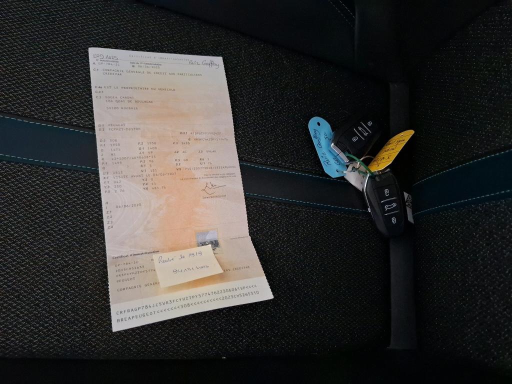 Peugeot 308 SW BlueHDi 130ch S&S EAT8 Allure 2023