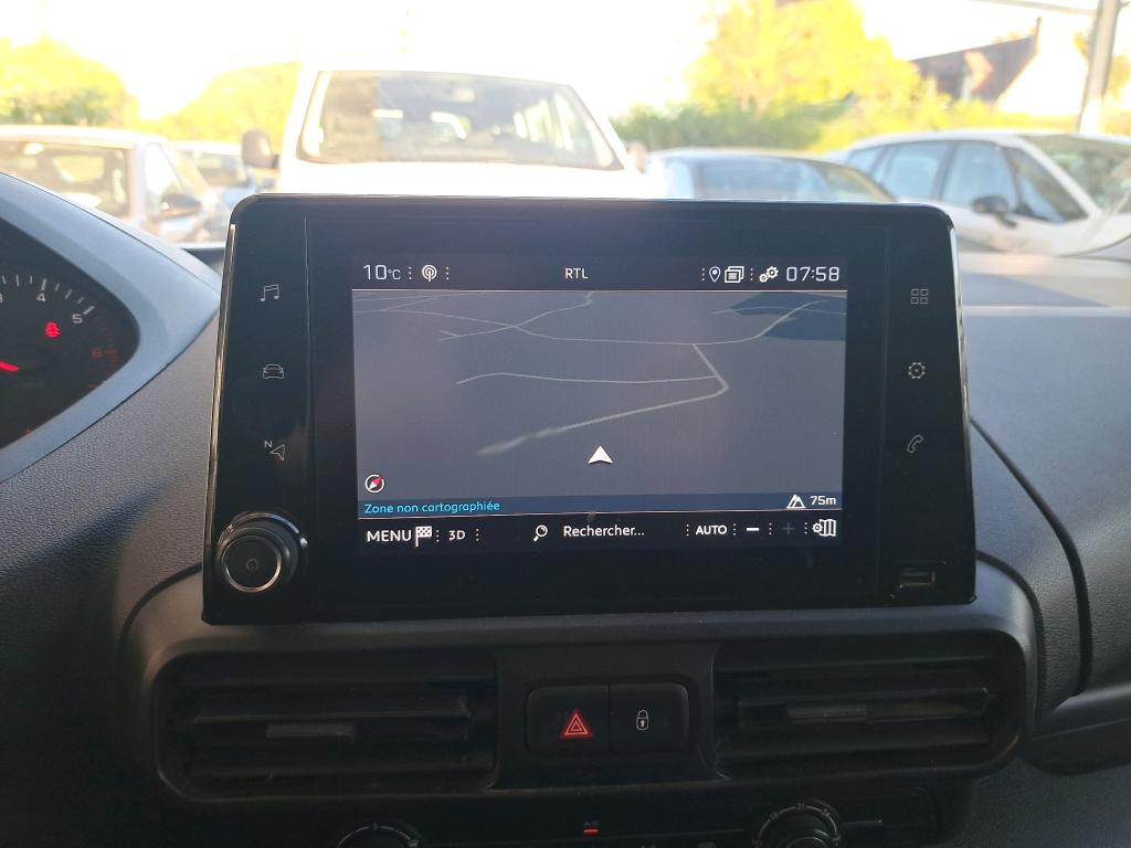 Peugeot PARTNER FOURGON STANDARD 650 KG BLUEHDI 75 BVM5 PREMIUM 2020