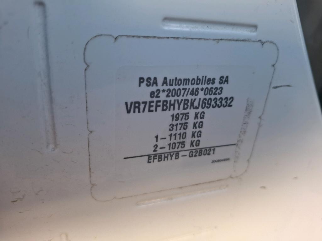 Citroen BERLINGO VAN M 650 BLUEHDI 100 S&S CLUB 2019