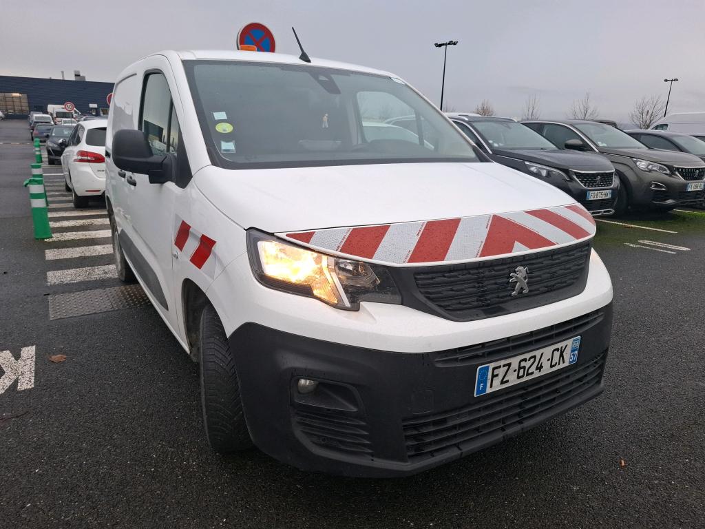 Peugeot PARTNER FOURGON STANDARD 650 KG BLUEHDI 100 S&S BVM5 ASPHALT 2021