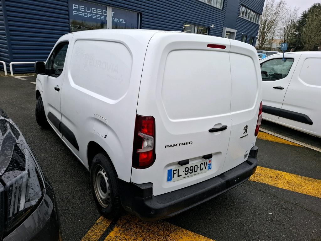 Peugeot PARTNER FOURGON STANDARD 650 KG BLUEHDI 100 S&S BVM5 PREMIUM 2019