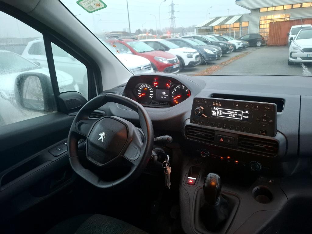 Peugeot PARTNER FOURGON STANDARD 650 KG BLUEHDI 100 S&S BVM5 PREMIUM 2020