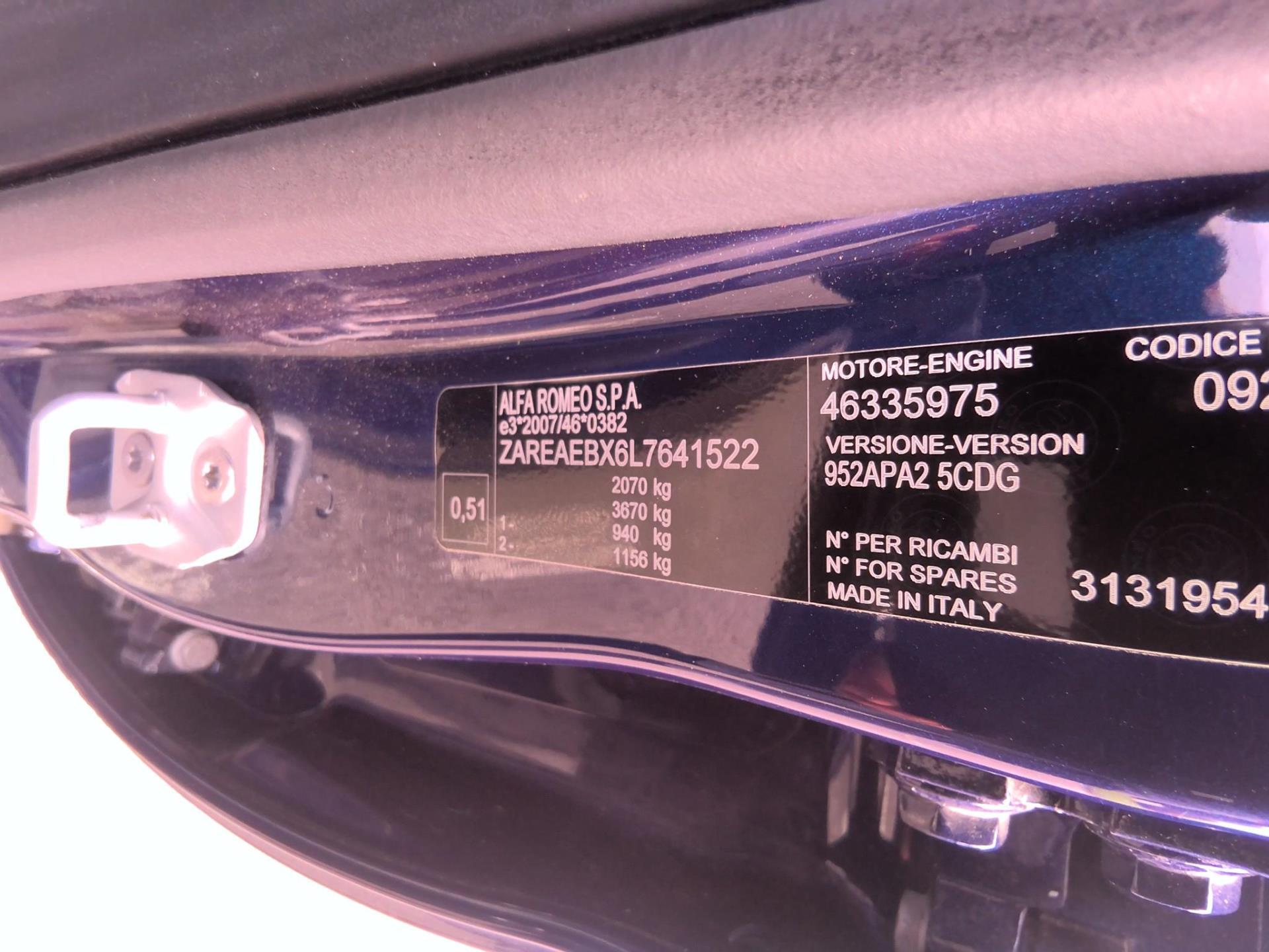 ALFA ROMEO Giulia 2.2 190 ch AT8 Ti 2021