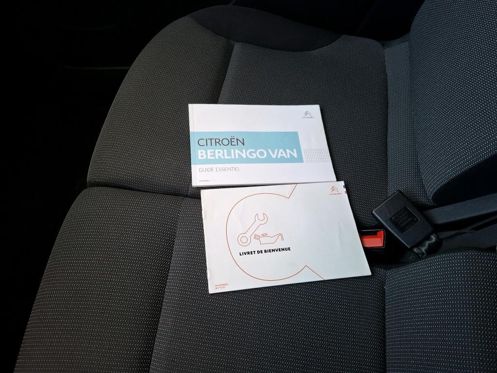 Citroen BERLINGO VAN M 650 BLUEHDI 100 S&S BVM5 CLUB 2021