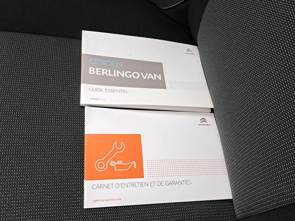 Citroen BERLINGO VAN M 650 BLUEHDI 100 S&S CLUB 2019