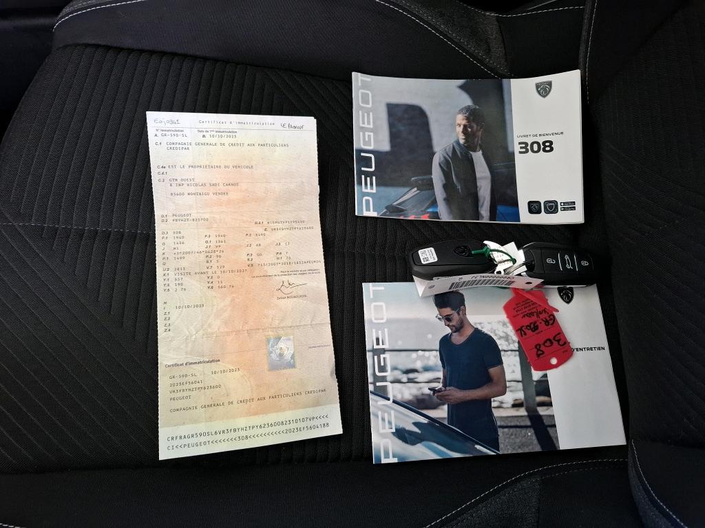 Peugeot 308 BlueHDi 130ch S&S EAT8 Active Pack 2023