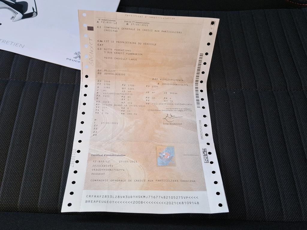 Peugeot 2008 BlueHDi 110 S&S BVM6 Active Business 2021