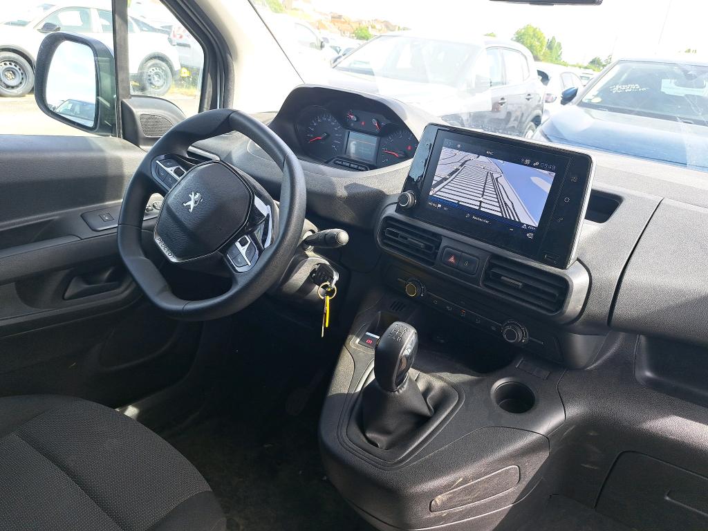 Peugeot PARTNER FOURGON LONG 950 KG BLUEHDI 100 S&S BVM5 ASPHALT 2021