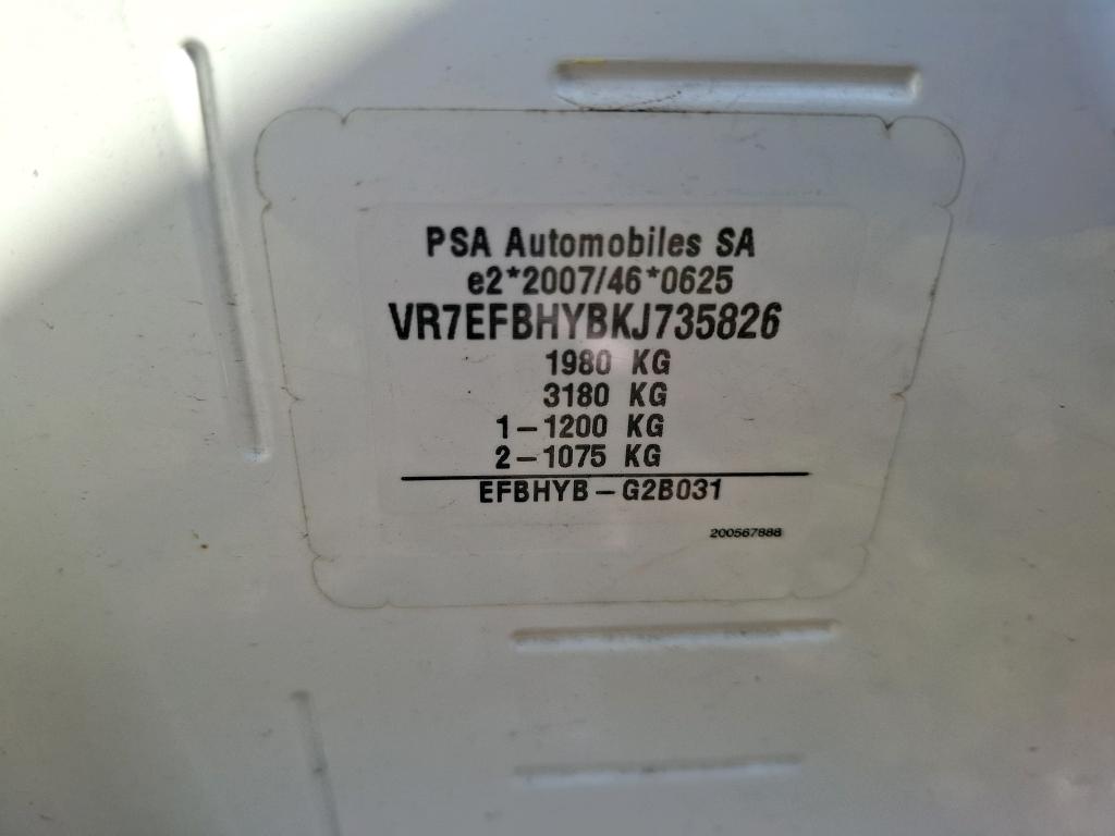 Citroen BERLINGO VAN M 650 BLUEHDI 100 S&S CLUB 2019