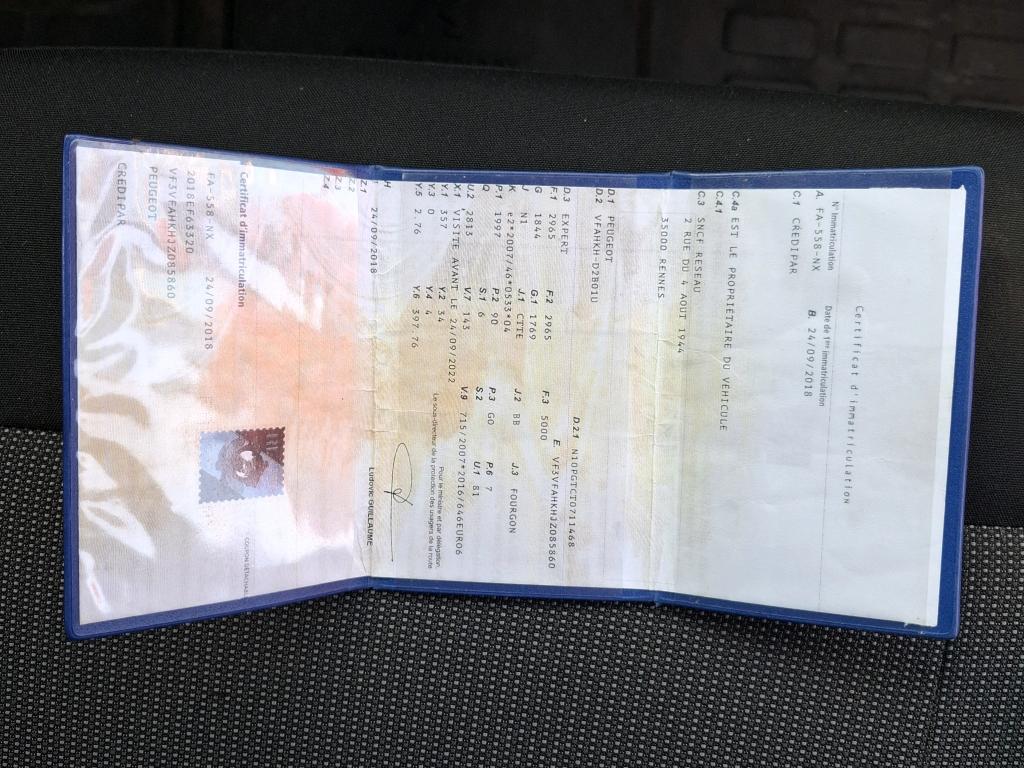 Peugeot EXPERT CA LONG 2.0 BLUEHDI 120 S&S BVM6 FIXE PREMIUM 2018