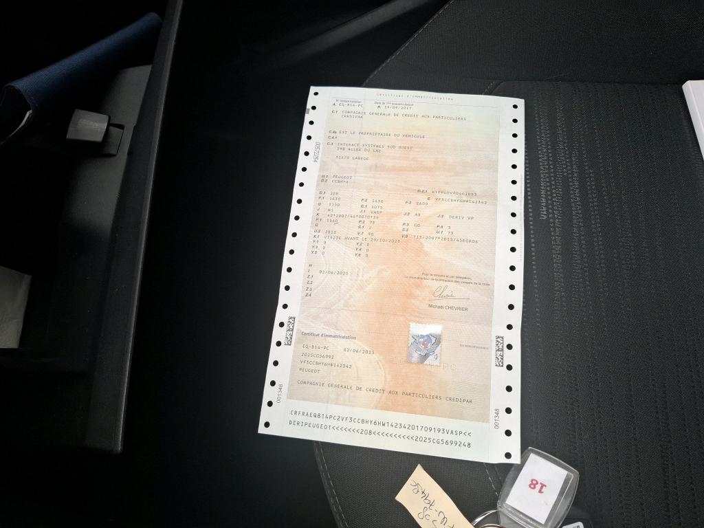 Peugeot 208 AFFAIRE 1.6 BLUEHDI 100 BVM5 PREMIUM PACK 2017