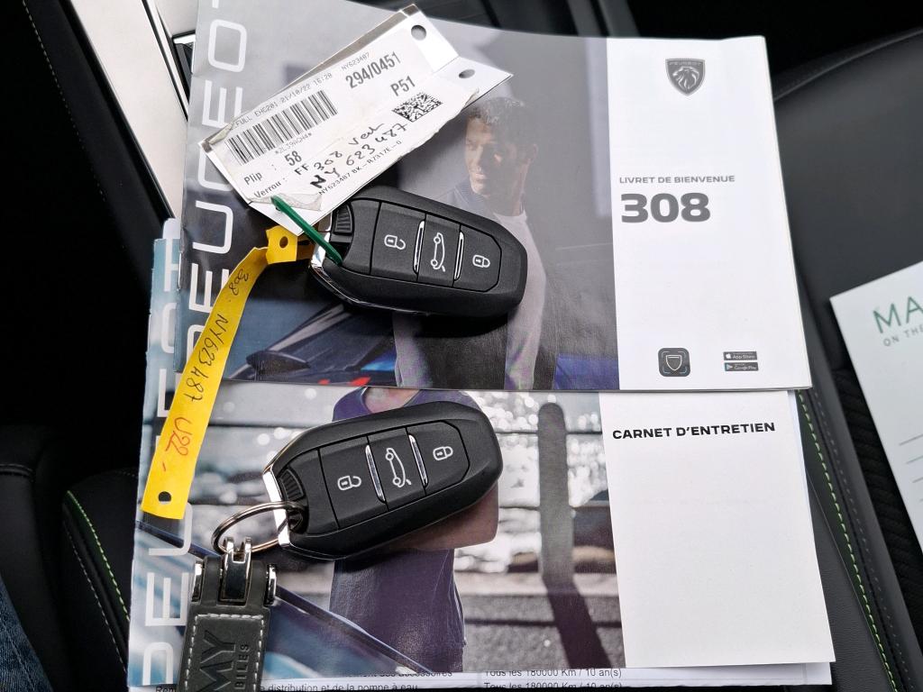 Peugeot 308 BlueHDi 130ch S&S EAT8 GT Pack 2022