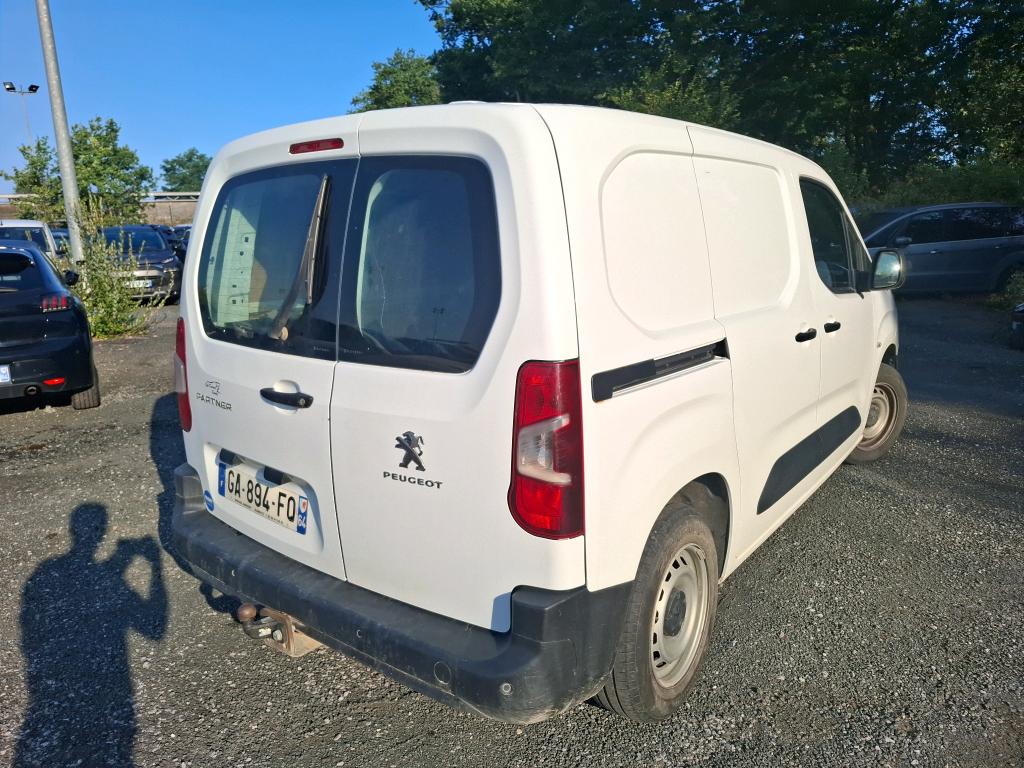 Peugeot PARTNER FOURGON STANDARD 650 KG BLUEHDI 75 BVM5 PREMIUM 2021