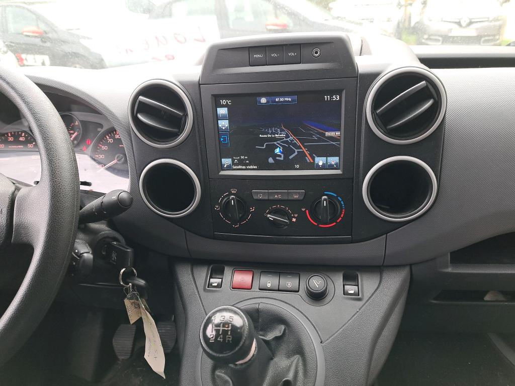 Peugeot PARTNER FOURGON STANDARD 1.6 BLUEHDI 75 BVM5 PREMIUM PACK 2017