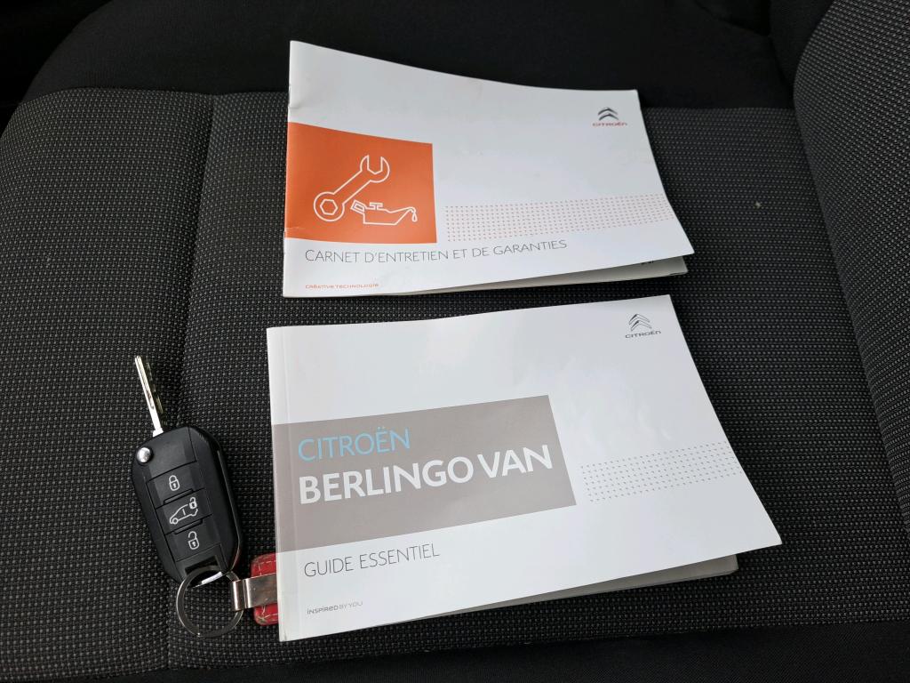 Citroen BERLINGO VAN M 650 BLUEHDI 100 S&S CLUB 2019