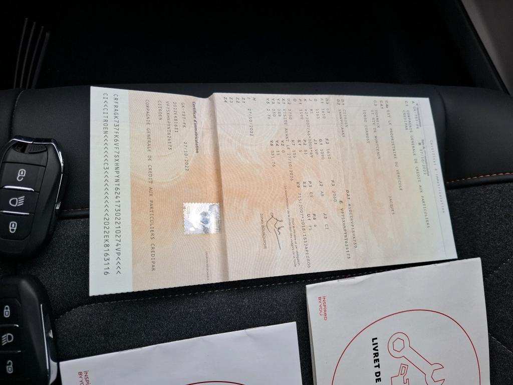 Citroen C3 PureTech 110 S&S EAT6 Shine Pack 2022