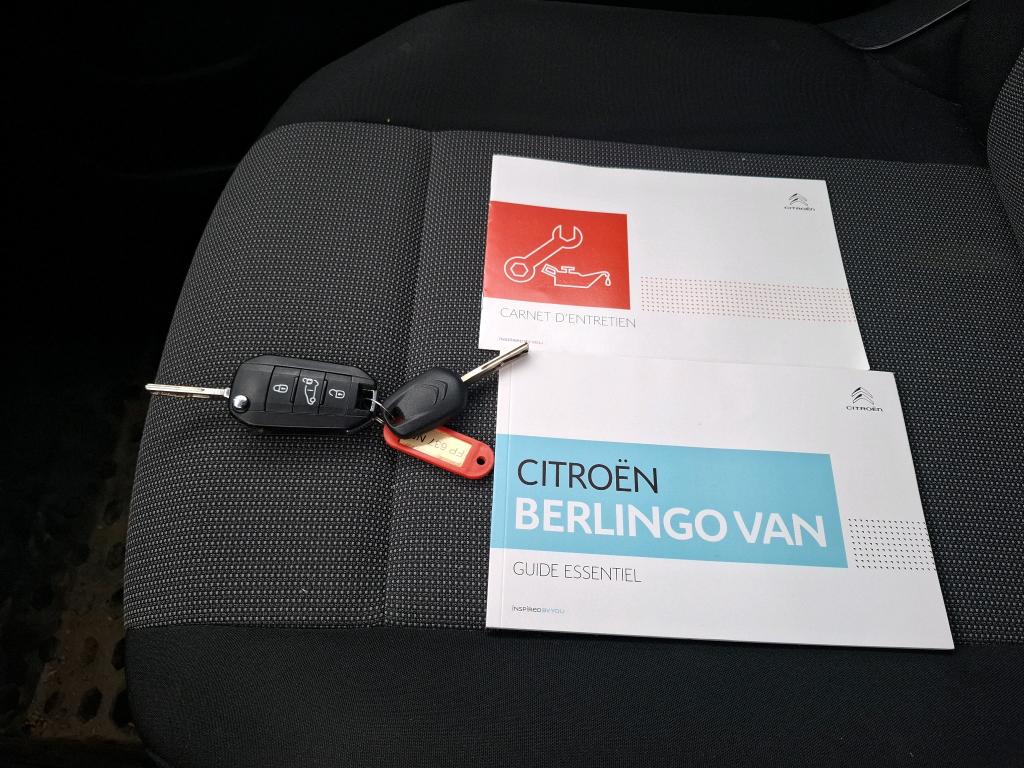 Citroen BERLINGO VAN M 650 BLUEHDI 100 S&S BVM5 CLUB 2020