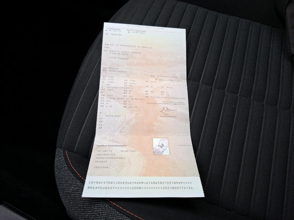 Peugeot 2008 BlueHDi 110 S&S BVM6 Active Business 2021