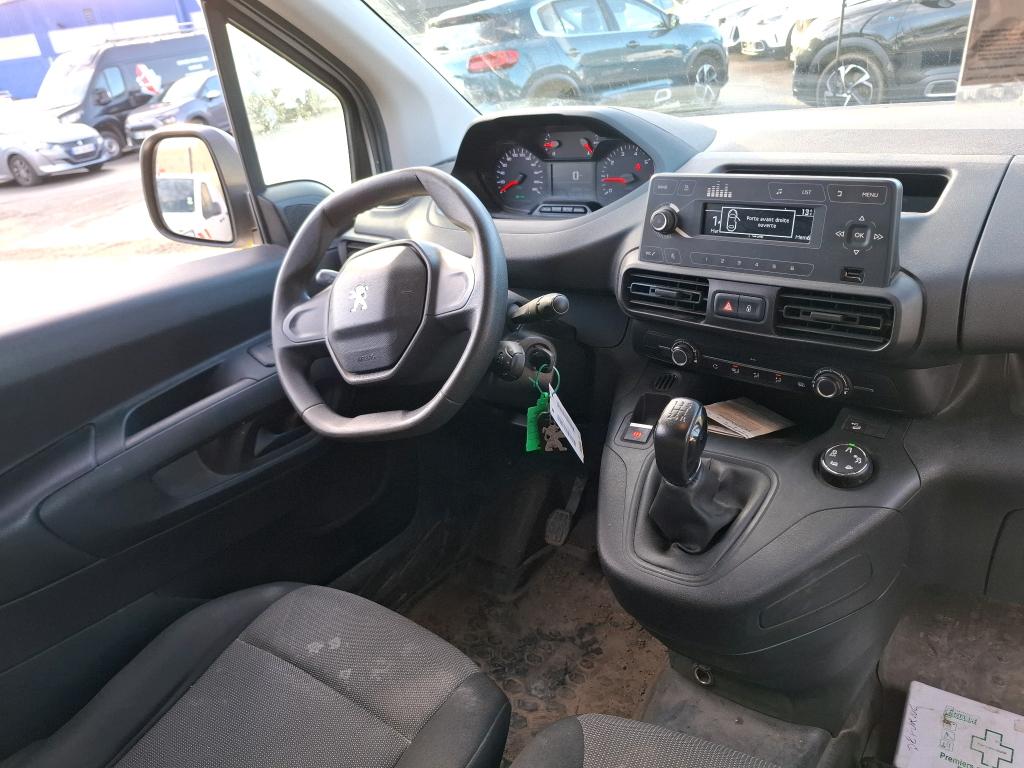 Peugeot PARTNER FOURGON STANDARD 650 KG BLUEHDI 100 S&S BVM5 PREMIUM 2020