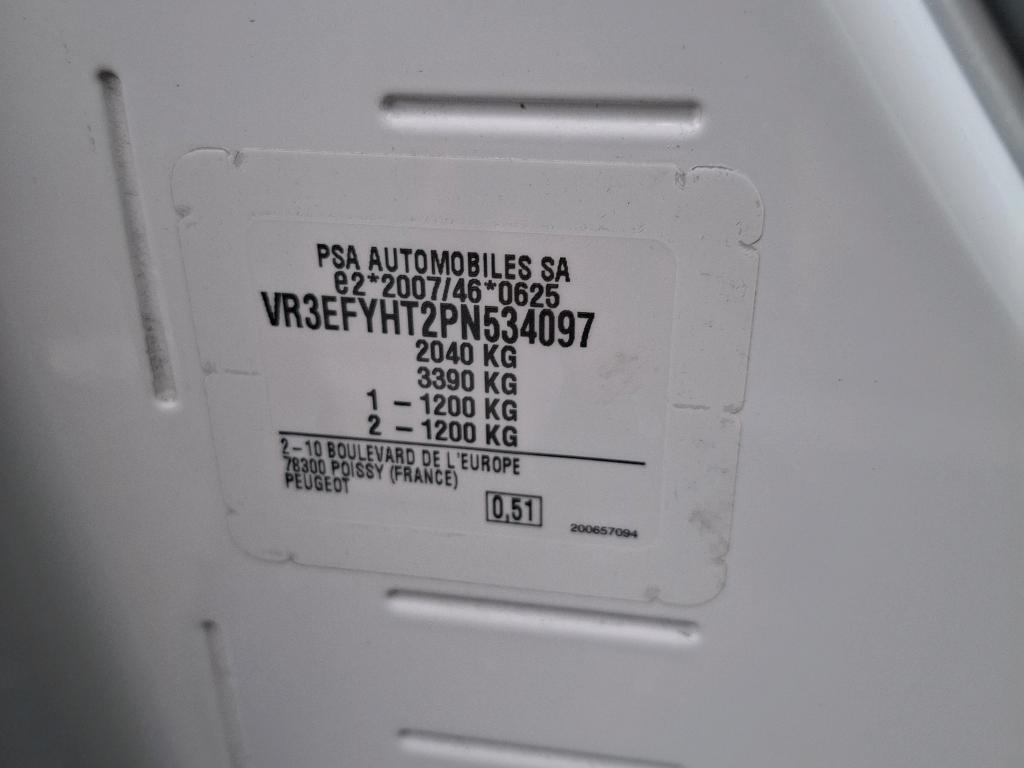 Peugeot PARTNER FOURGON M 650 KG BLUEHDI 100 S&S BVM6  2023