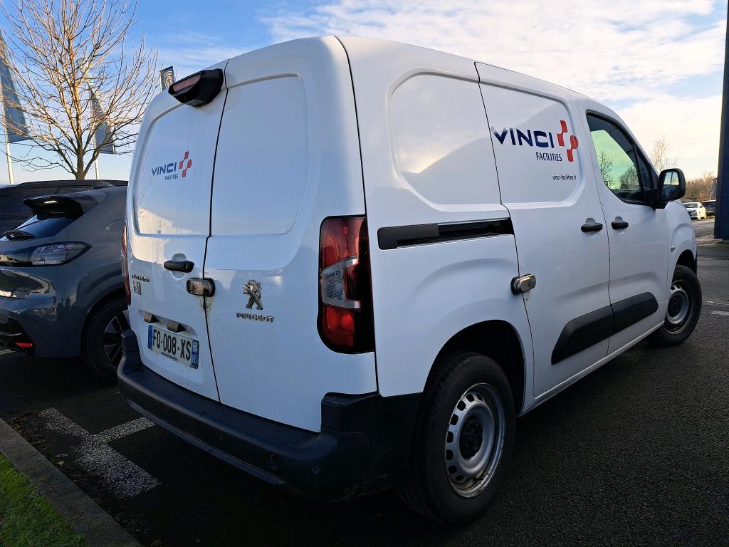 Peugeot PARTNER FOURGON STANDARD 650 KG BLUEHDI 100 S&S BVM5 ASPHALT 2020