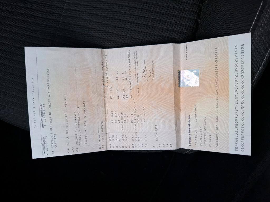 Peugeot 308 BlueHDi 130ch S&S BVM6 Active Pack 2022