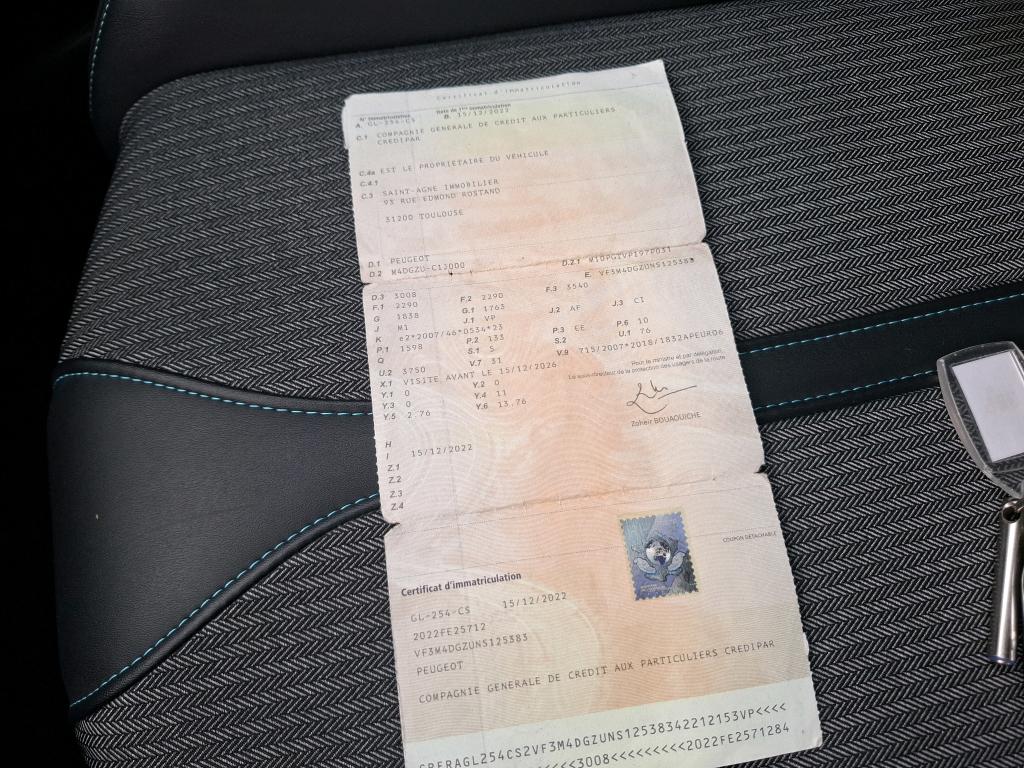 Peugeot 3008 Hybrid 225 e-EAT8 Allure Pack 2022