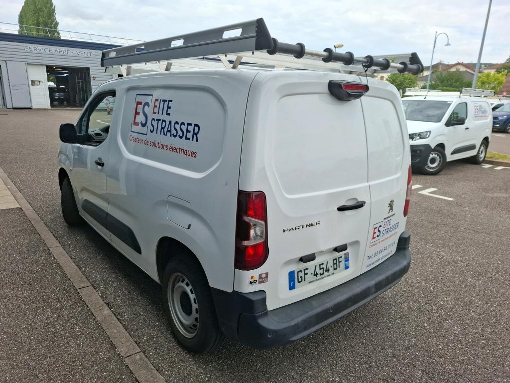Peugeot PARTNER FOURGON STANDARD 650 KG BLUEHDI 100 S&S BVM6 ASPHALT 2022